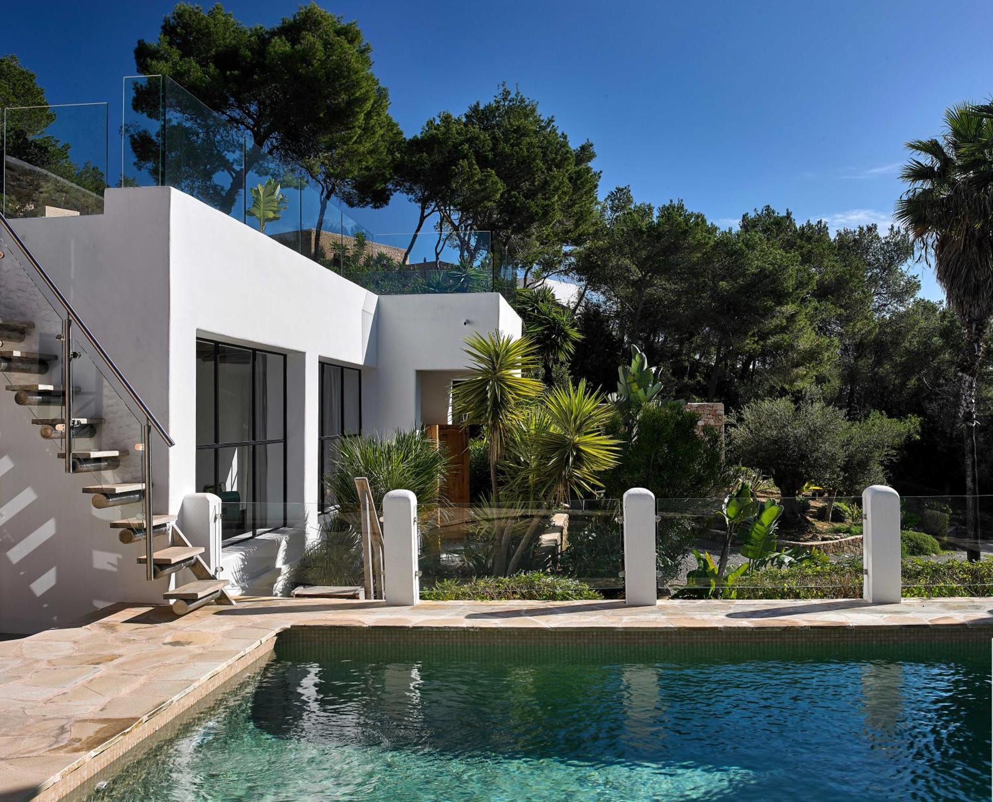 Stylish 5 Bedroom Luxury Villa With Pool And Sauna Santa Eulária des Riu Exterior foto