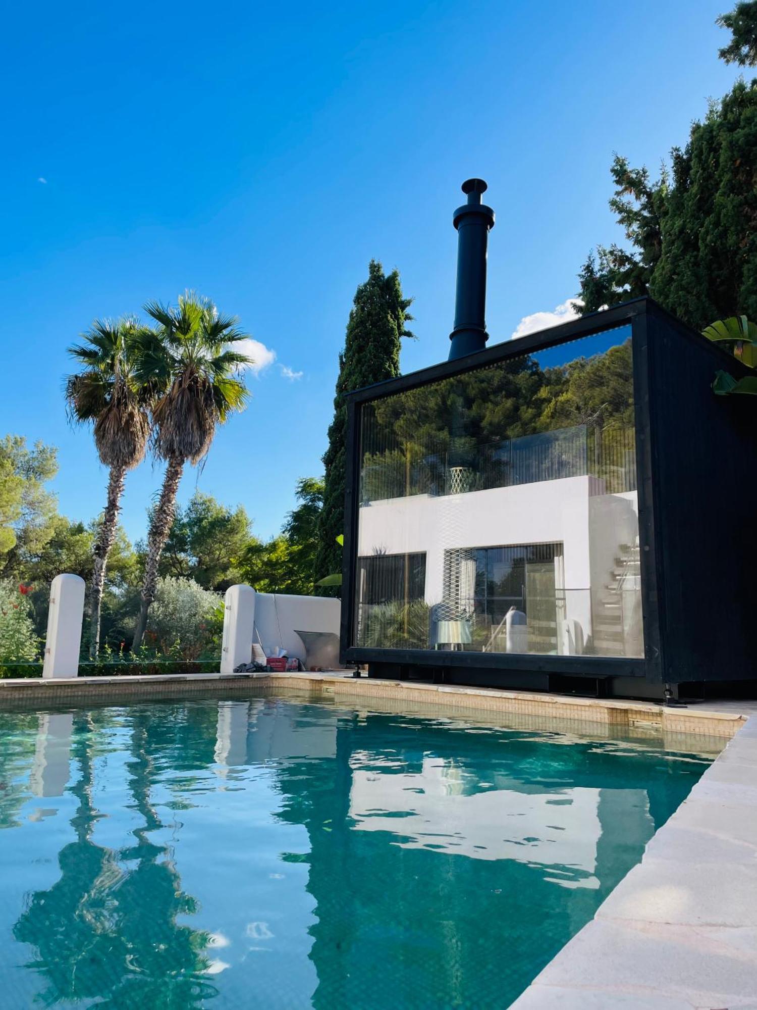 Stylish 5 Bedroom Luxury Villa With Pool And Sauna Santa Eulária des Riu Exterior foto